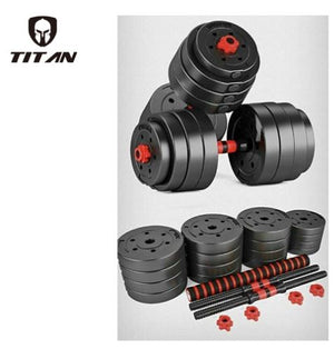 SKTITAN 2 in 1 Adjustable dumbbell /barbell set [20kg,30kg,40kg] NEW MODEL